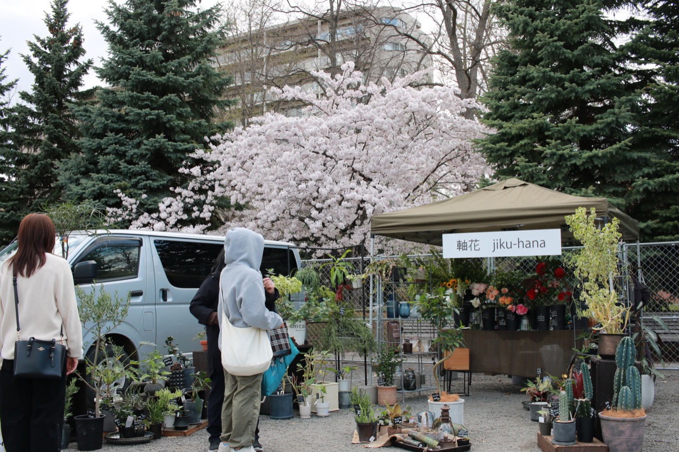 花と暮らしのさっぽろマルシェ 2025 会場風景